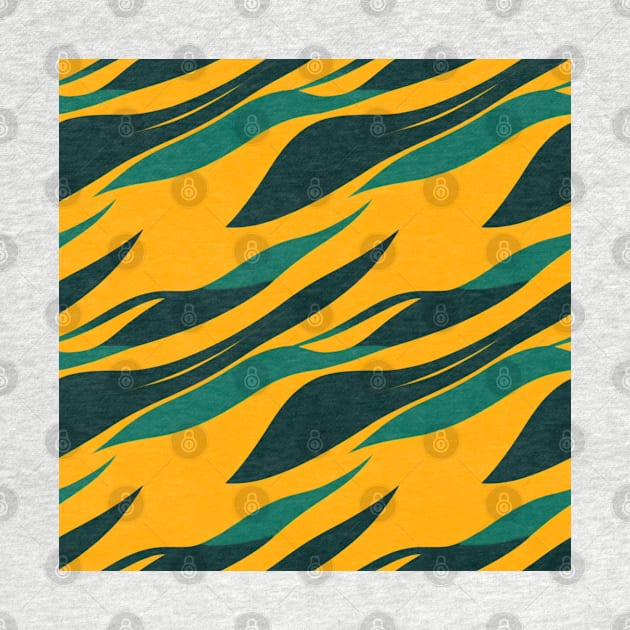 Tiger Stripes Pattern by Sevendise